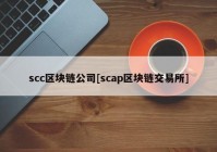 scc区块链公司[scap区块链交易所]